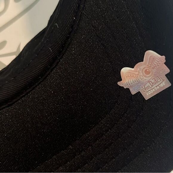 VON DUTCH Flying Eyeball Wordmark Trucker Hat - Picture 2 of 3